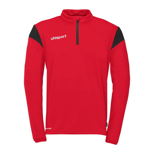 uhlsport Long Sleeve Zip Top Squad 27 (Stand Collar) red/black Men's