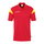 uhlsport Sport-Polo Squad 27 (100% rec. Polyester) rot/gelb Herren