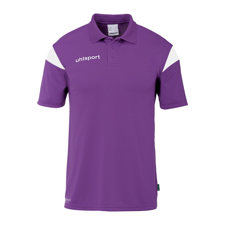 uhlsport Sport Polo Squad 27 (100% recycled Polyester) purple/white children