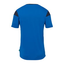 uhlsport Sport T-shirt Squad 27 (100% Polyester) azure blue/navy blue Men