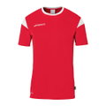 uhlsport Sport-Tshirt Squad 27 (100% Polyester) rot/weiss Kinder