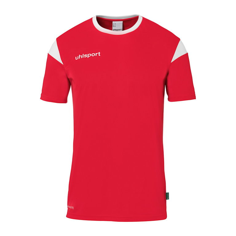 uhlsport Sport-Tshirt Squad 27 (100% Polyester) rot/weiss Herren