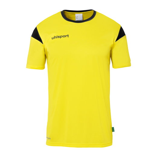 uhlsport Sport-Tshirt Squad 27 (100% Polyester) gelb/schwarz Kinder