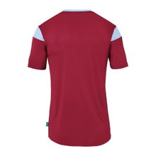 uhlsport Sport T-shirt Squad 27 (100% Polyester) bordeaux/sky blue Men's