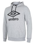 umbro Kapuzenpullover Hoodie Big Logo grau Herren