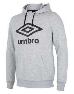 umbro Kapuzenpullover Hoodie Big Logo grau Herren