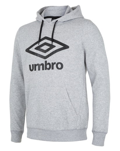 umbro Kapuzenpullover Hoodie Big Logo grau Herren