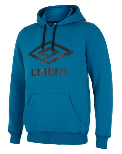 umbro Bluza z kapturem Hoodie Big Logo niebieska męska