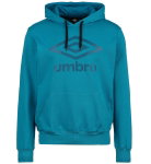 umbro Bluza z kapturem Hoodie Big Logo #21 niebieska Męska