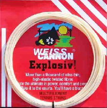 Besaitung mit WeissCannon Explosiv!