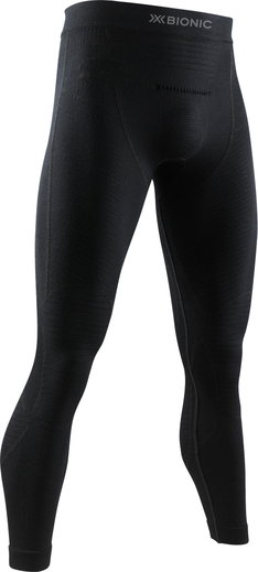 X-Bionic Unterziehhose Merino-Natural Pant (Merinowolle) lang Unterwäsche schwarz Herren