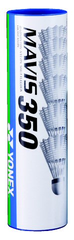 Yonex Badmintonbälle Mavis 350 Nylon weiss Dose 6er