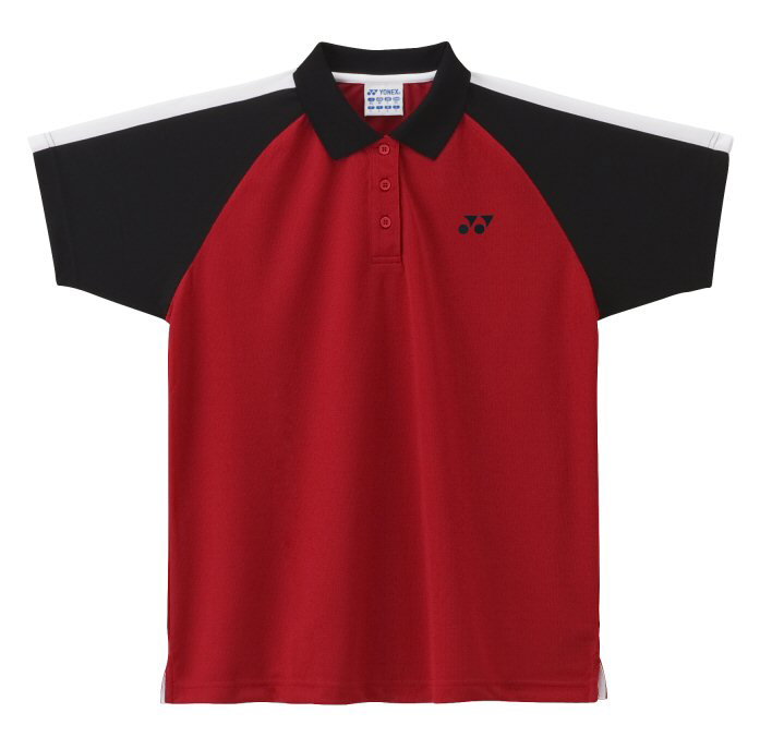 Yonex Sport-Polo Classic rot/schwarz Damen