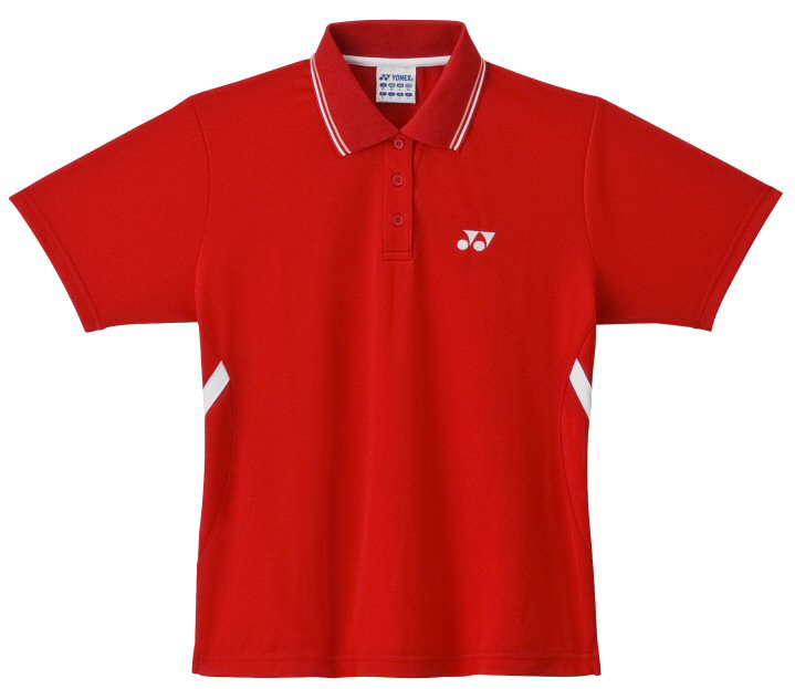 Yonex Sport-Polo #10 rot Damen