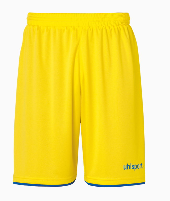 uhlsport Club Shorts 2020 yellow/blue men's