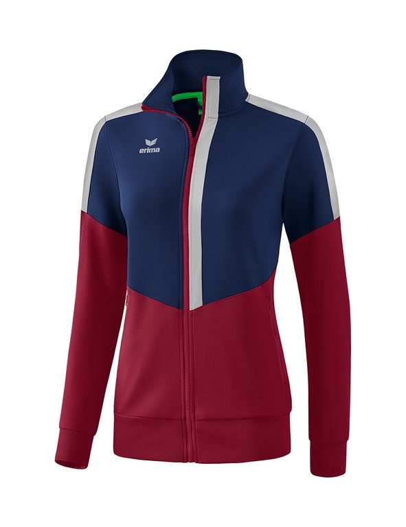 Erima Training Jacket Squad Worker Navy Blue/Bordeaux Red Women
