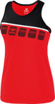 Erima Sport-Tank 5C rot/schwarz Damen