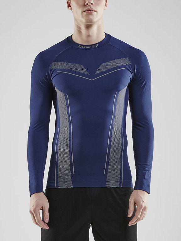 Craft Long Sleeve Pro Control Seamless (seamless) Underwear navy blue Men