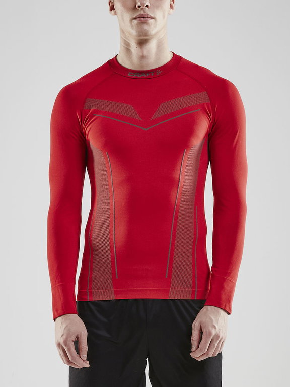 Craft Long Sleeve Pro Control Seamless (seamless) Underwear red Men