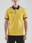 Craft Sport Polo Pro Control (100% Polyester) yellow/black Men