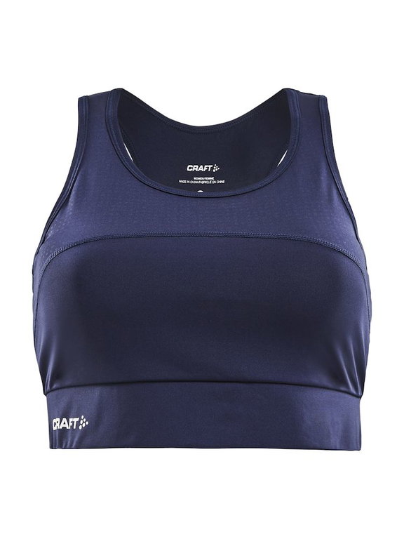 Craft Sport-BH Top Rush (Jersey-Innenfutter) navyblau Damen