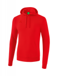 Erima Kapuzenpullover Sweat Basic Hoodie rot Herren
