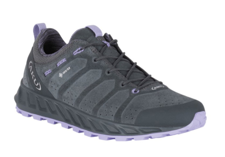 AKU Alltag-Travelschuhe Rapida EVO GTX (wasserdicht) grau/violett Damen