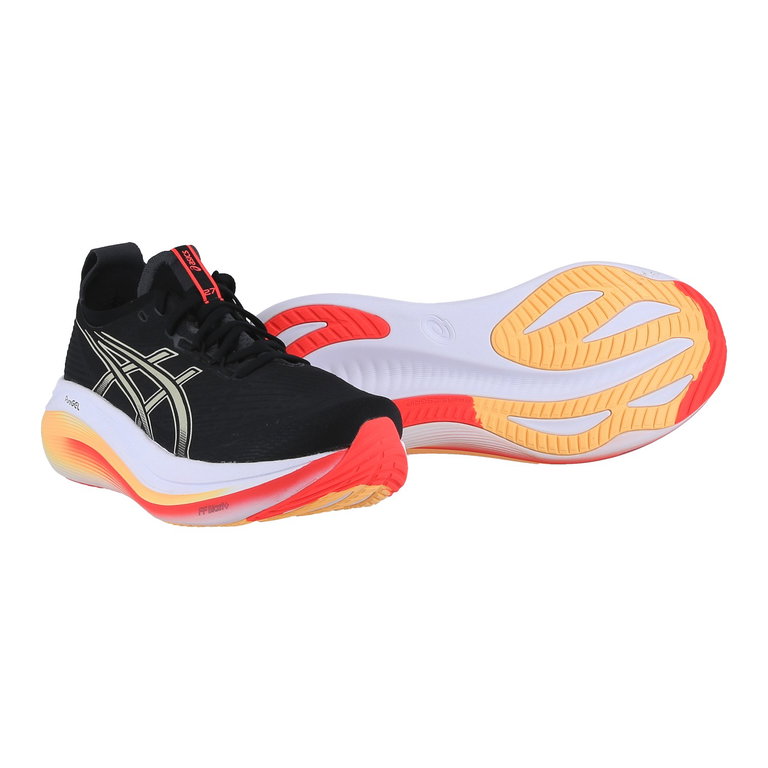 Asics Laufschuhe Gel Nimbus 27 (Dämpfung) schwarz/bunt Herren