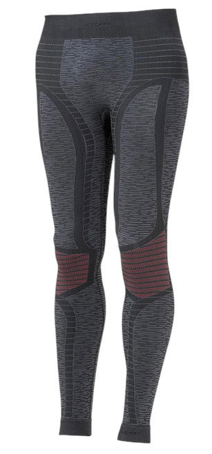 Accapi Unterziehhose Ergocycle Long Pants Unterwäsche anthrazitgrau/rot Herren