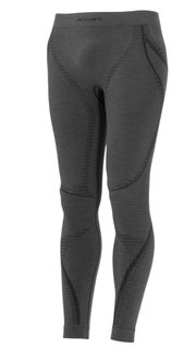 Accapi Base Layer Ergowool Long Pants (Merino Wool, Warm) Underwear Dark Grey Ladies