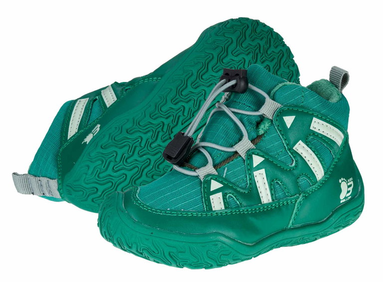 Ballop Barfussschuhe Sneaker Intense W (flexible Sohle, wasserabweisend) grün Kinder
