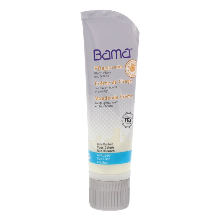 Bama Schuhpflege Pflegecreme (für Glattlederarten) mittelbraun 75ml - 1 Tube