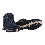 CMP Wanderschuhe Rigel Mid WP (Trekking, wasserdicht) asphaltgrau/rose Damen