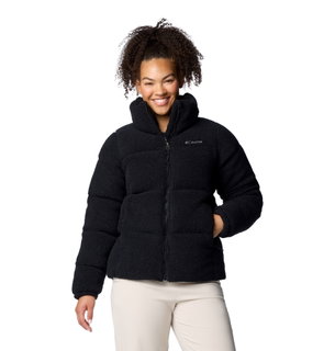 Columbia Winter-Fleecejacke Puffect Sherpa (Thermarator™ Isolierung) schwarz Damen