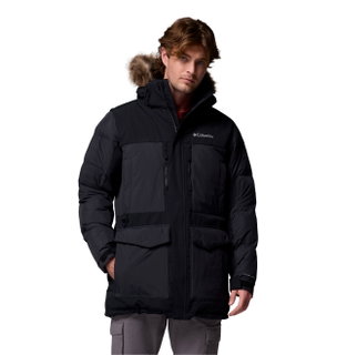 Columbia Winterjacke Marquam Peak Fusion II Parka (Omni-Heat Infinity) schwarz Herren