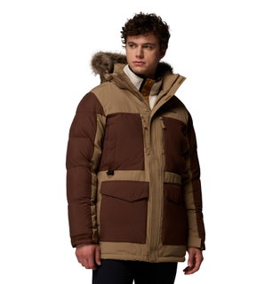 Columbia Winterjacke Marquam Peak Fusion II Parka (Omni-Heat Infinity) hellbraun/braun Herren