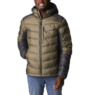 Columbia Winterjacke Labyrinth Loop mit Kapuze (Omni-Heat Infinity, synthetische Daunen) khakigrün Herren