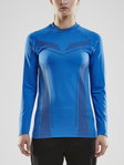 Craft Langarmshirt Pro Control Seamless (nahtlos) Unterwäsche cobaltblau Damen