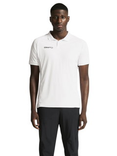Craft Sport-Polo Ability (hoher Tragekomfort) weiss Herren