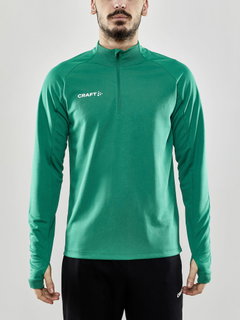 Craft Sport-Langarmshirt Evolve Halfzip - strapazierfähig, aus Stretchmaterial - grün Herren
