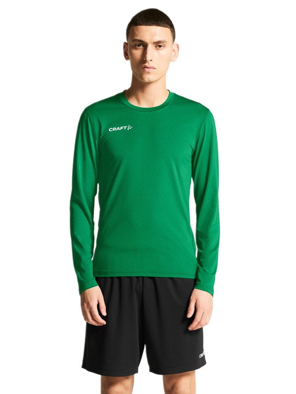 Craft Ability LS Long Sleeve Functional Underwear Shirt (Moisture Transport, Very Elastic Material) Green Men's