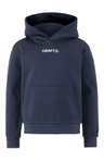 Craft Kapuzenpullover Community 2.0 Logo Hoodie (athletische Passform) navyblau Kinder