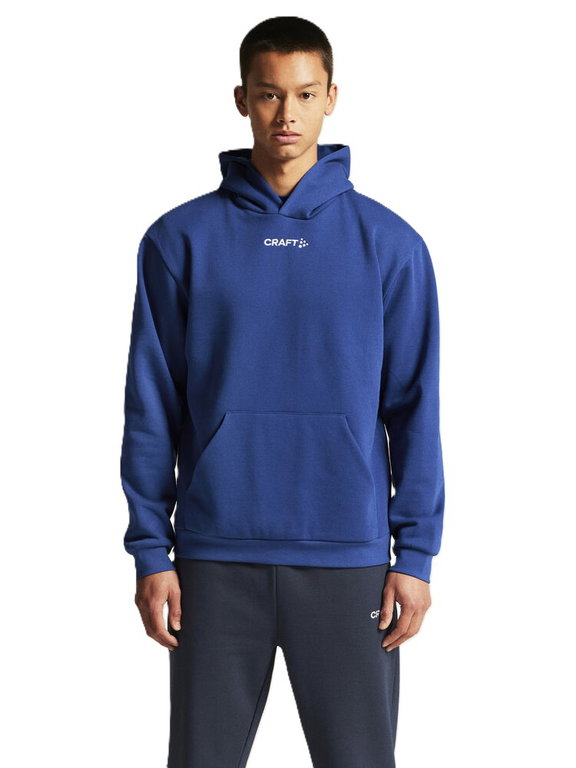 Craft Hoodie Community 2.0 Logo (athletic fit) cobalt blue men