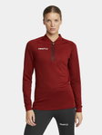 Craft Sport Long Sleeve Shirt Extend Halfzip (high freedom of movement, comfortable fit) burgundy Women