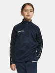 Craft Sport-Langarmshirt Squad 2.0 Halfzip (ergonomisches Design, hohe Elastizität) navyblau Kinder