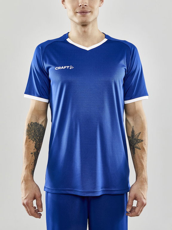 Craft Sport-Tshirt (Trikot) Progress 2.0 Solid Jersey - leicht, funktionell - kobaltblau Herren