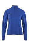 Craft Sport-Langarmshirt Evolve 2.0 Halfzip (100% rec. Polyester) kobaltblau Damen