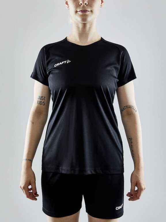 Craft Sport-Tshirt (Trikot) Evolve - leicht, funktionell - schwarz Damen
