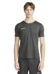 Craft Sport T-shirt Extend Jersey (recycled Polyester, Mesh inserts) asphalt grey Men