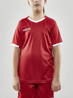 Craft Sport-Tshirt (Trikot) Progress 2.0 Solid Jersey - leicht, funktionell- rot Kinder